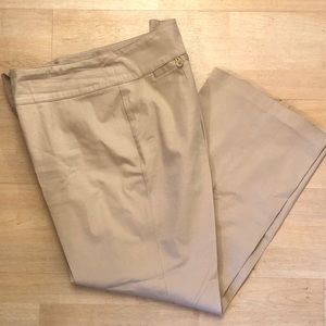 INC Stretch Tan Straight leg 16W Pants